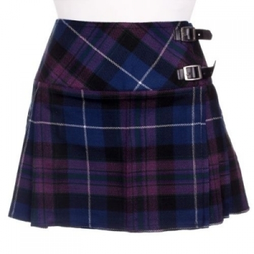 Honord-of-Scotland-Tartan-Ladies-Mini-Billie-Pleated-Kilt-Skirt