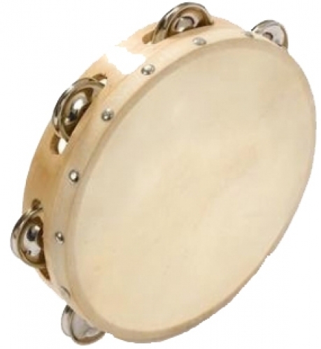 Tambourine.-8-inch-(20cm).-6-pairs-of-Jingles-Key-Points-8-Tambourine-6-Pairs-of-Jingles