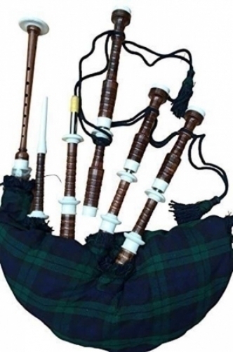 Rosewood-Bagpipe-Full-size-Natural-Finish-Rosewood-Gloss-Finish-Ivory-Color-Sole,