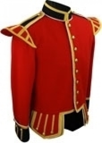RED-SCOTTISH-DOUBLET-GOLD-PIPING-BUTTONS	