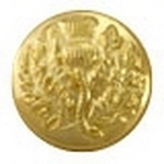 MEDIUM-19-mm-GOLD-Scottish-Thistle-Button