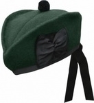 Dark-Green-Glengarry-Cap