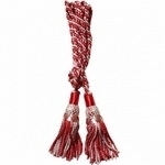 Silver-/-Red-100%-silk-bagpipe-cord