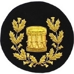 Drum-Major-Badge-Gold-Bullion-on-Black