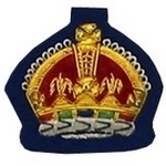 Kings-Crown-Badge-Gold-Bullion-on-Blue