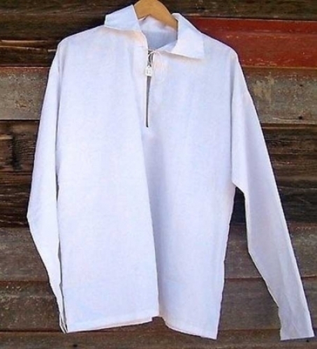 REVOLUTIONARY-WAR-WHITE-MUSLIN-SHIRT-LARGE