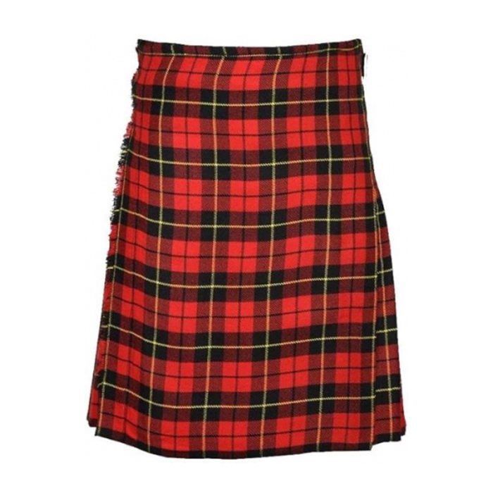 Kilt-wallace Tartan-acrylic Blend-traditional Sett