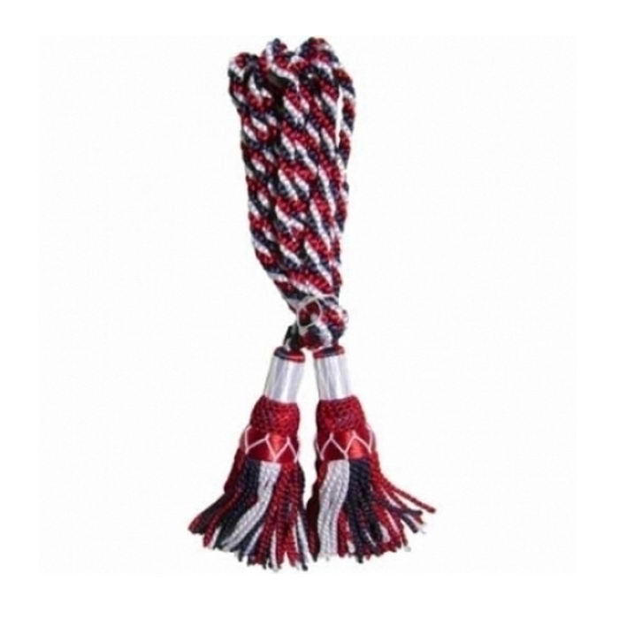 Red-white-blue Silk Bagpipe Cord