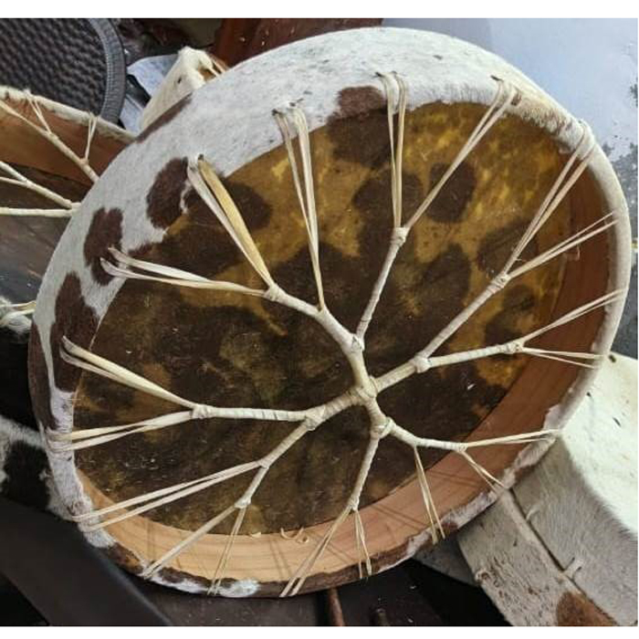 Shamanic Drum 14 Inch Cowhide With Willow