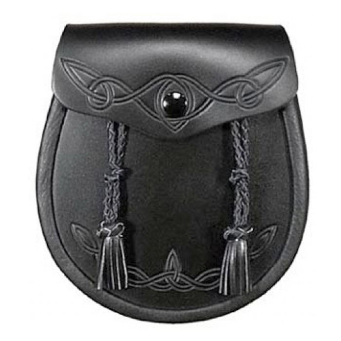 Sporran Stud Celtic Embossing And The Flap Sporran